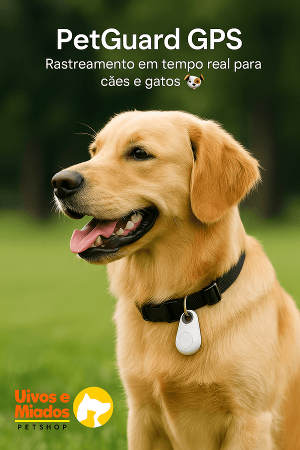 PetGuard GPS - Rastreador Inteligente para Cães e Gatos
