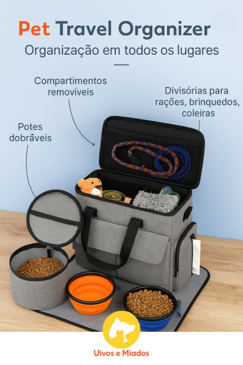 "Características: Material impermeável, zíperes duráveis, 37x34x15cm"