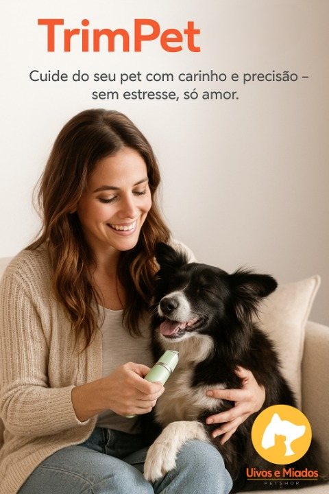 Fácil de usar - Tosa doméstica confortável para você e seu pet