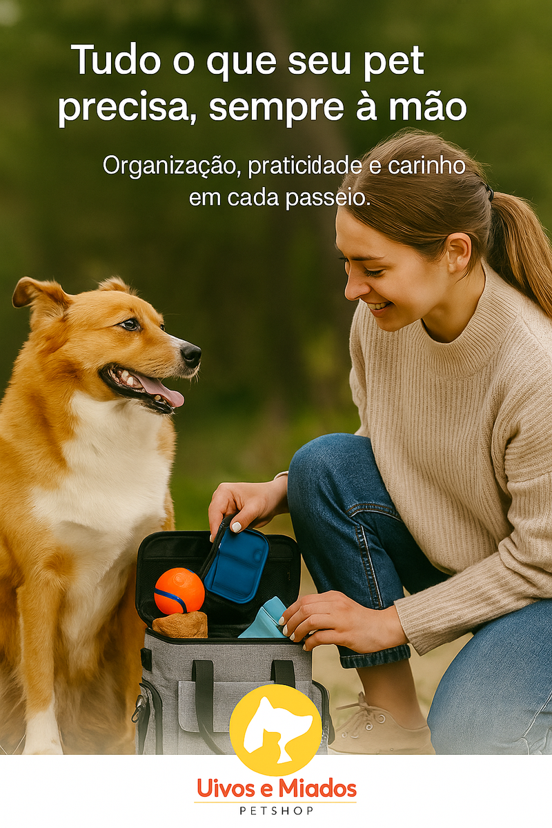 "Como usar: Organize acessórios nos compartimentos adequados"