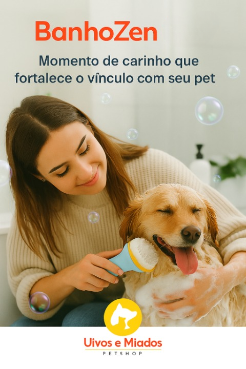 "Facilita o banho e torna a experiência mais agradável"