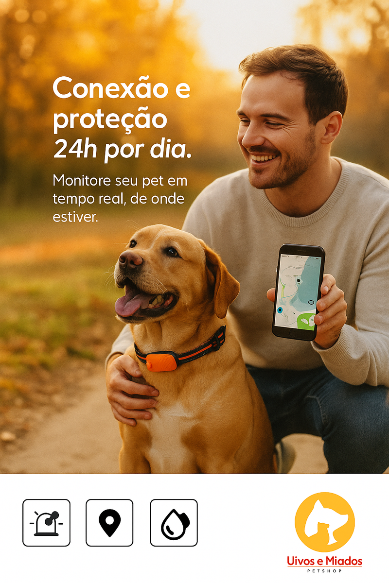 "Funcionalidades: Cercas virtuais, histórico e notificações push"