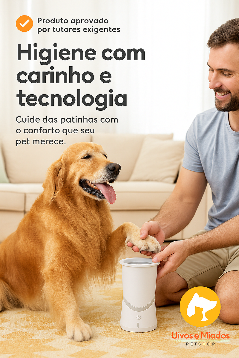 Ideal para cães de todos os tamanhos - Fácil e prático