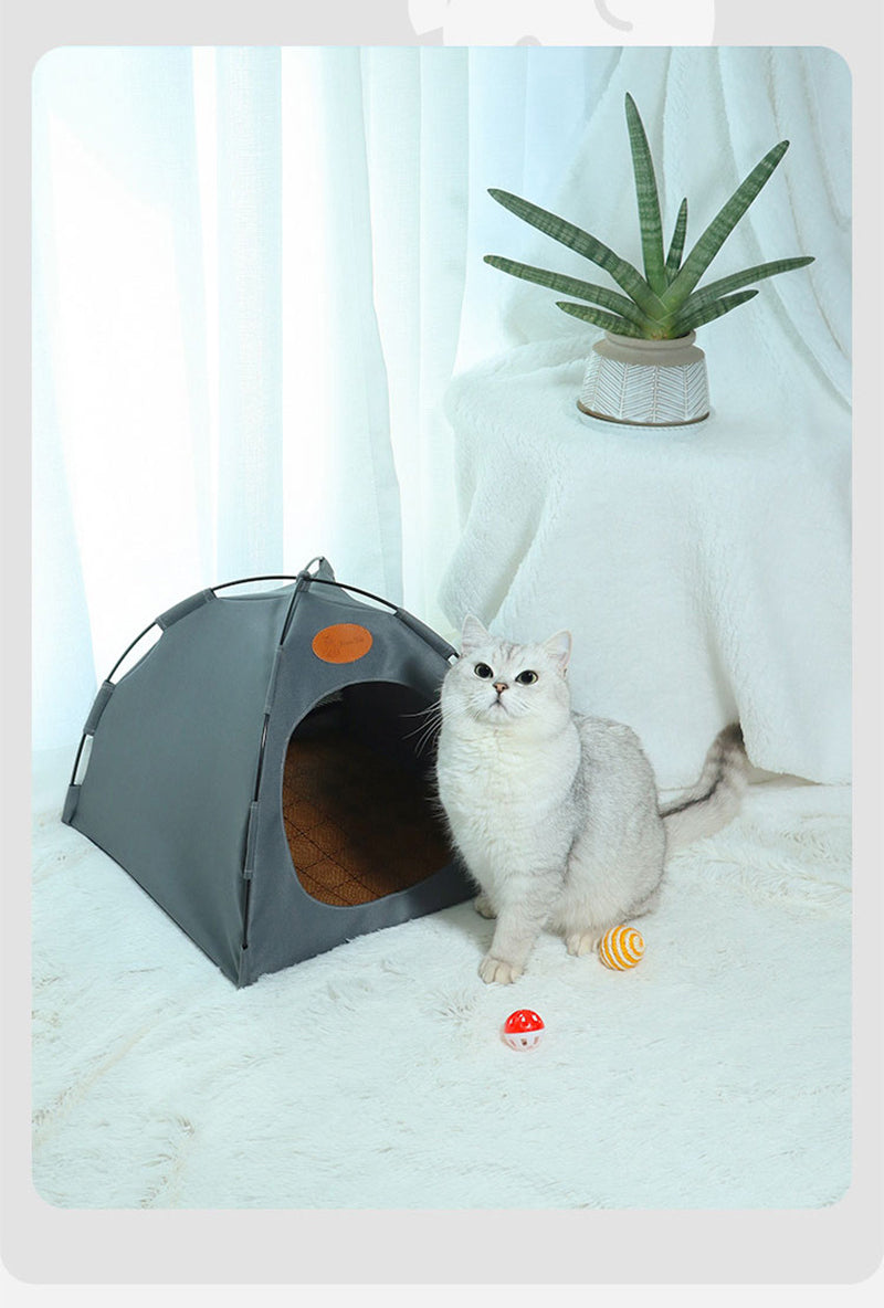 CatCamp - Tenda Confortável para Gatos